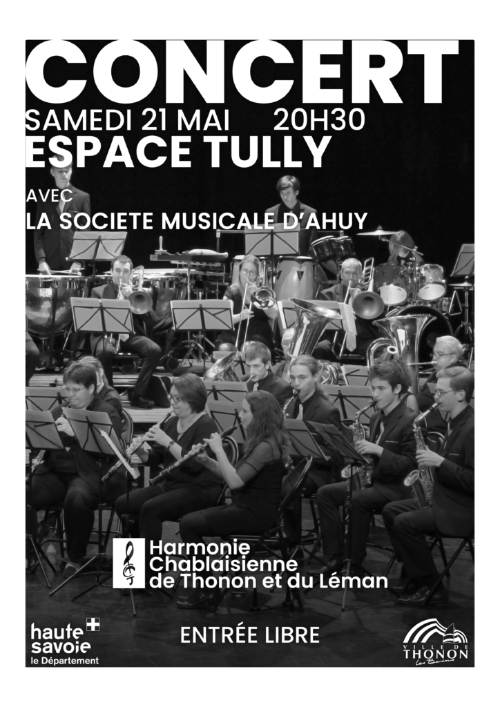 Harmonie Chablaisienne - concert 21 avril 2022